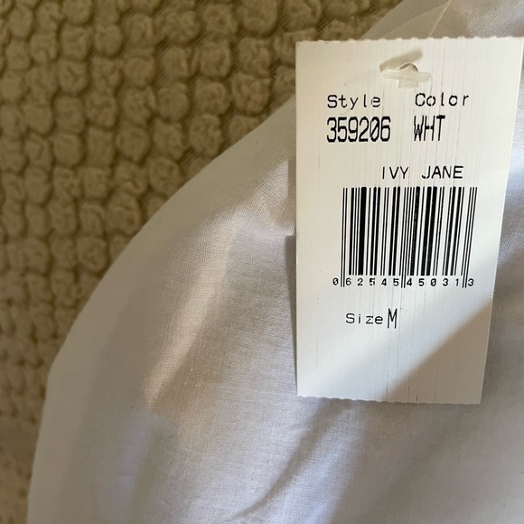 IVY Jane Racerback Tunic. W/Appliqués NWT.Sz Med. NWT - Picture 7 of 9